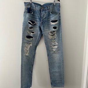 Zara Man Distressed Jeans 34